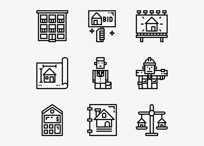 Real Estate - Makeup Icon Transparent Background, transparent png download