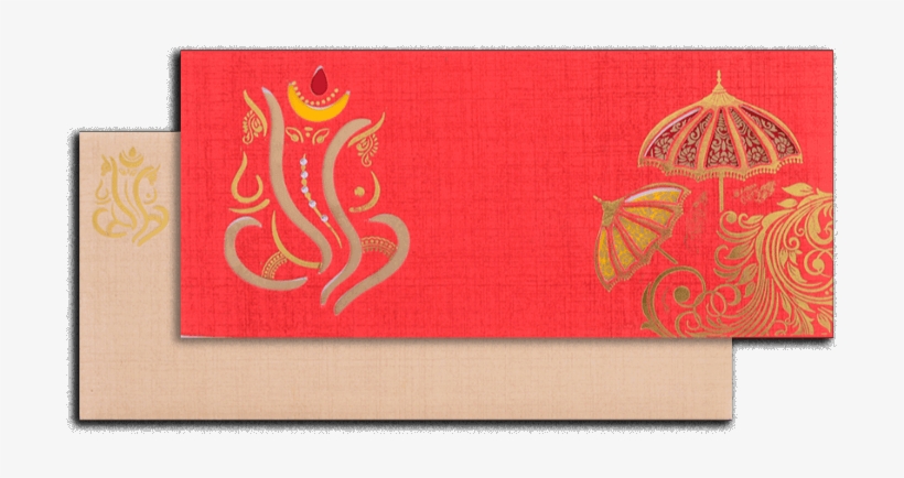 Hindu Wedding Cards - Motif, transparent png download