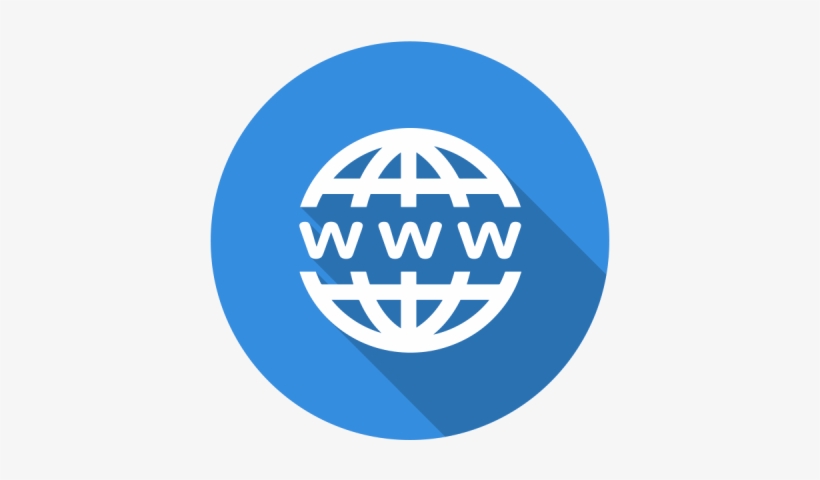 Legal Billing Software For Digital Media And Internet - Website White Icon Png, transparent png download