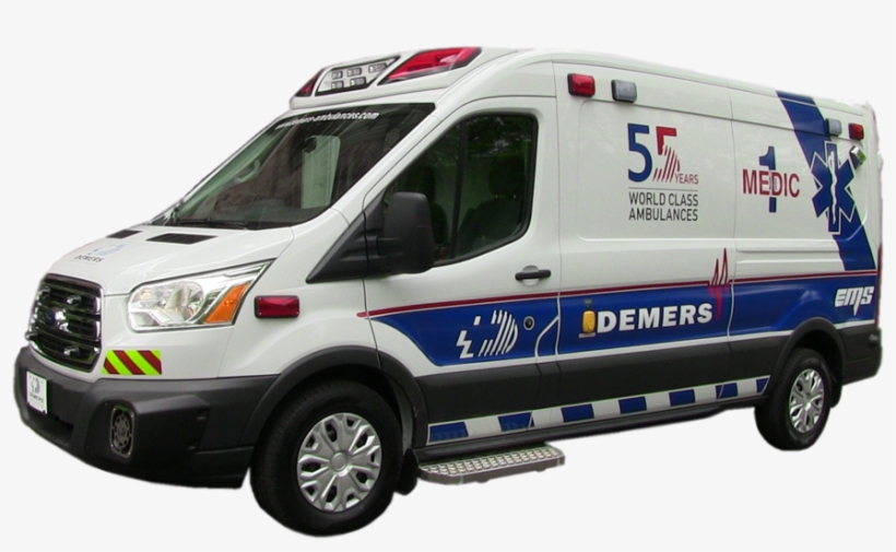 Demers' Type Ii Ambulances Are Built For The Long Run - Compact Van, transparent png download