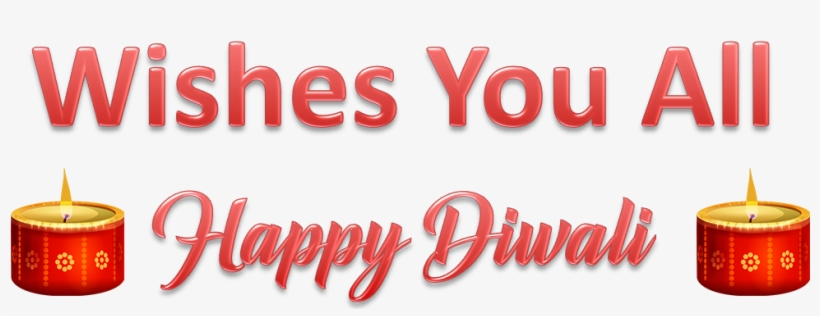 Wishes You All Happy Diwali Png High-quality Image - Portable Network Graphics, transparent png download