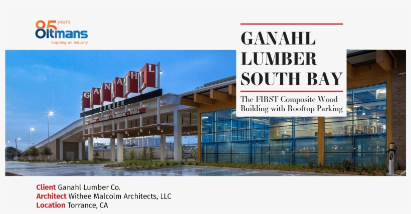 The First Composite Wood Building With Rooftop Parking, - Oltmans Construction, transparent png download