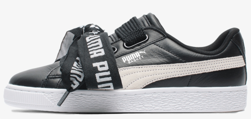 Basket Heart De Puma Black/puma White - Puma, transparent png download