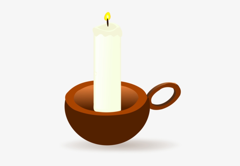 Computer Icons Candlestick Download Hanukkah - Clip Art, transparent png download