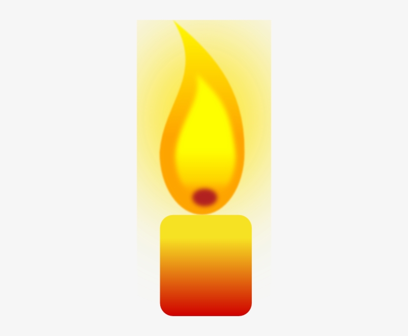 Melting Candle Clipart Candel - Prayer Candle Clip Art, transparent png download