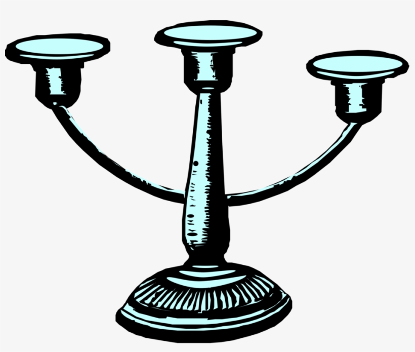 Candlestick Kinara Download Votive Candle - Candle Holder Clipart, transparent png download