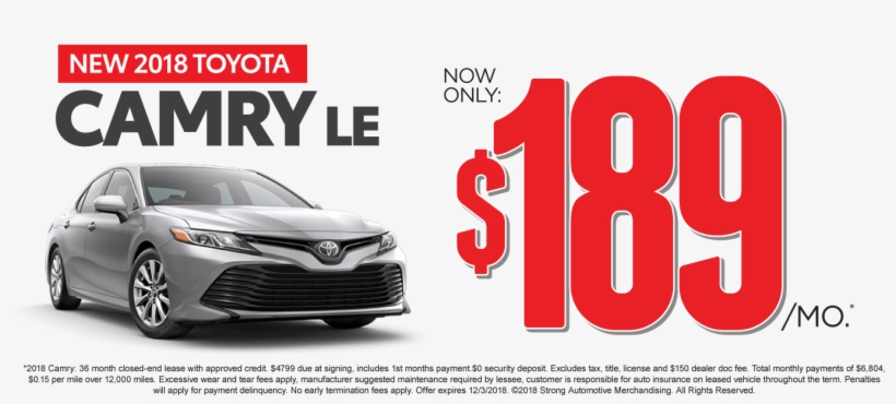 Camry Special - Mike Calvert Toyota, transparent png download