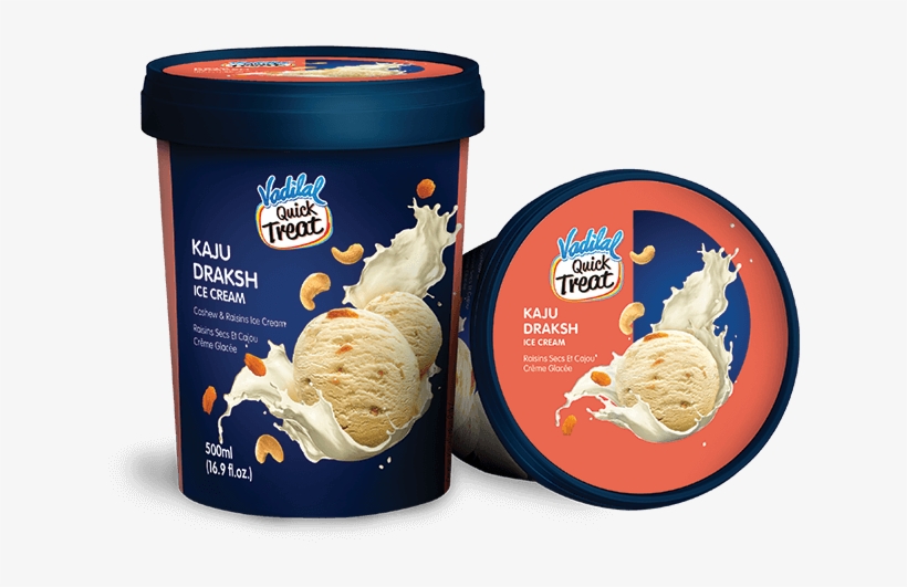 Kaju Draksh - Vadilal Ice Cream Kulfi, transparent png download