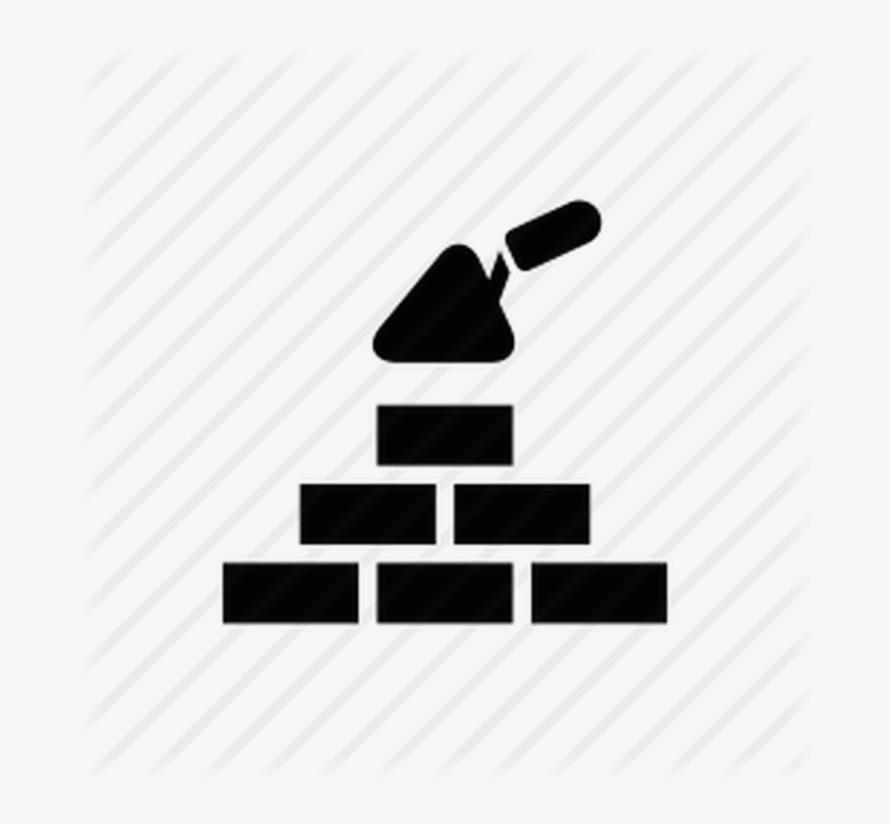 Brick, Bricks, Building, Construction, Trowel, Wall, - Construction, transparent png download