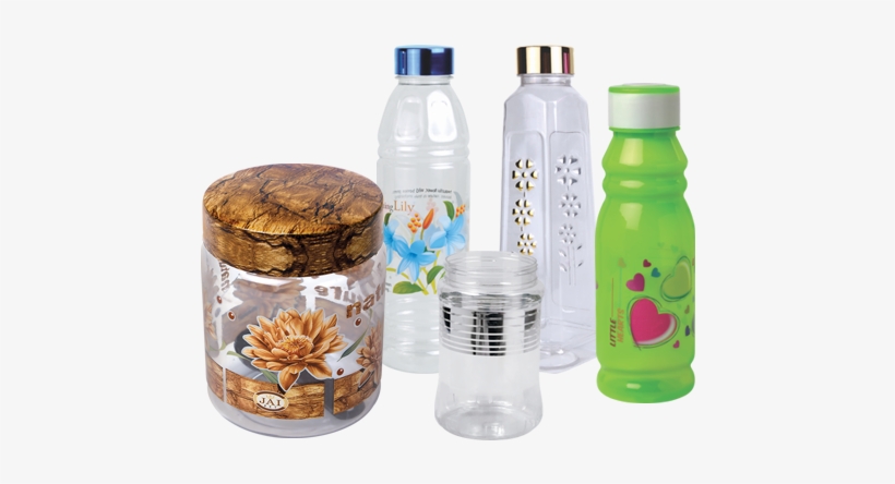 Pet/jar/bottle - Heat Transfer Printed Pet Bottles, transparent png download