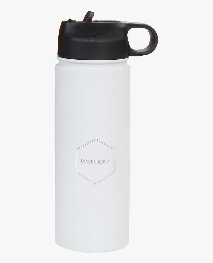 Fawn Design Water Bottle - Water, transparent png download
