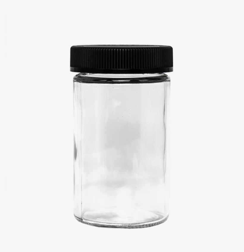 10oz Glass Jars, 10oz Glass Jar, 1oz Glass Jar, White - Jar, transparent png download