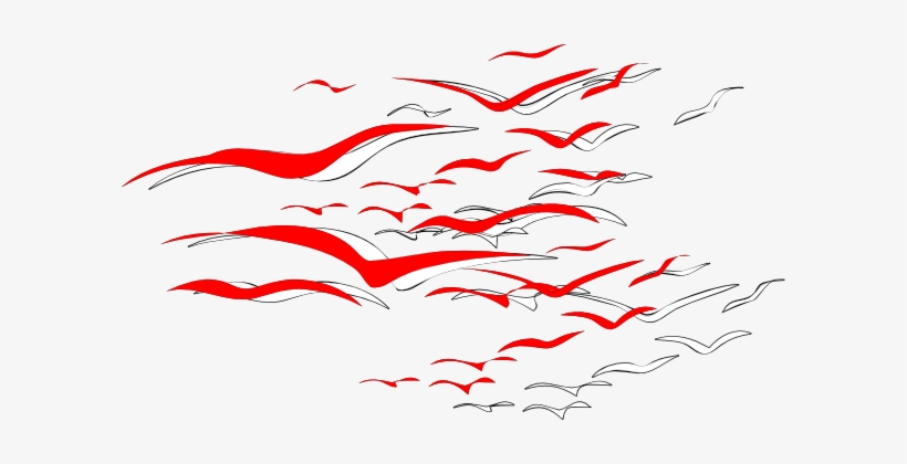 Indonesian Flying Birds Svg Clip Arts 600 X 340 Px, transparent png download