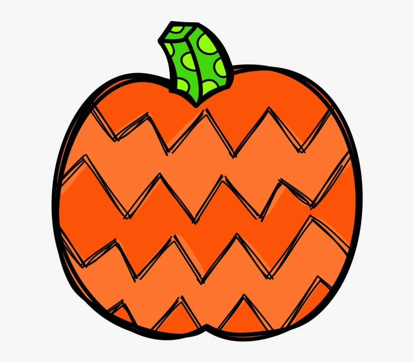 28 Collection Of Patterned Pumpkin Clipart - Pumpkin, transparent png download