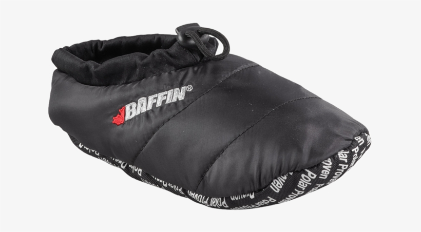 Cush - New Baffin Cush Slipper Shoes, Black, transparent png download