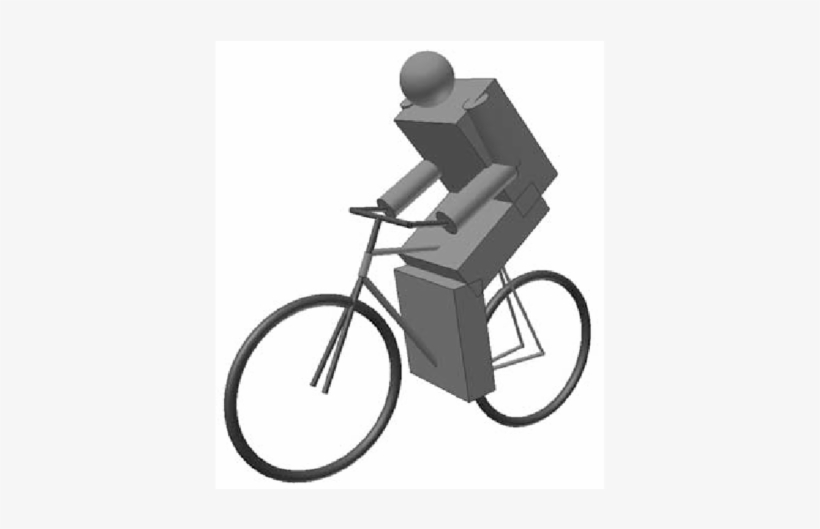 Representative Physical Model Of The Bicycle And Rider - Bicycle, transparent png download