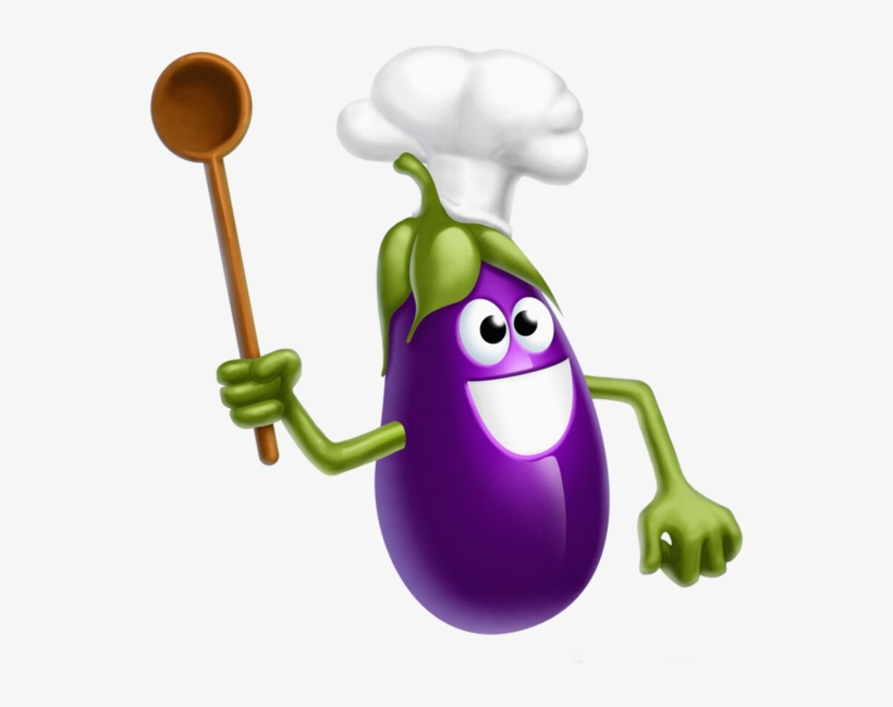 Jpg Freeuse Eggplant Clipart Printable - Веселые Овощи, transparent png download