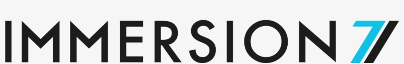 Immersion7 Black Text - Lumber, transparent png download