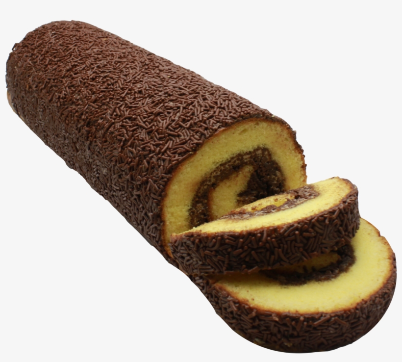 Cake Roll Chocolate - Chocolate, transparent png download