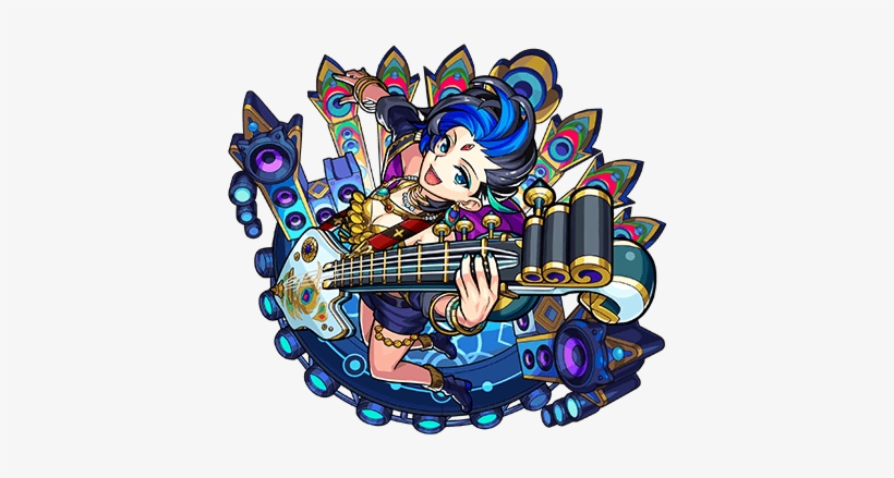 2864 - モンスト サラスヴァティ, transparent png download