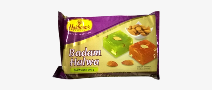 Picture Of Haldiram Badam Halwa 200 G - Haldiram Badam Halwa Price, transparent png download