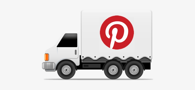 Pinterest - Truck Icon, transparent png download