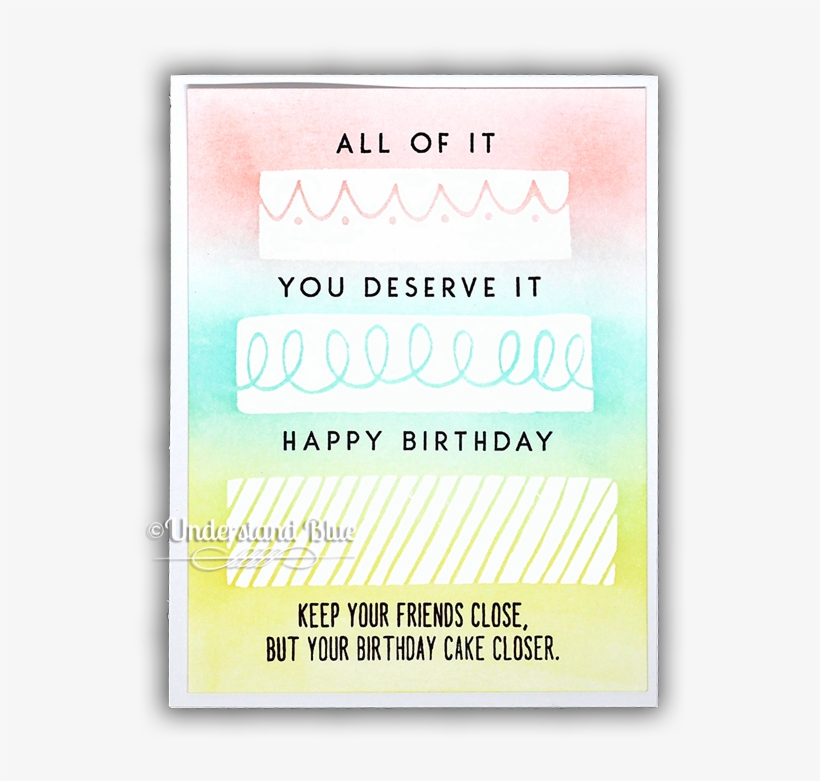 Top It Off Bundle Card By Understand Blue - Poster, transparent png download