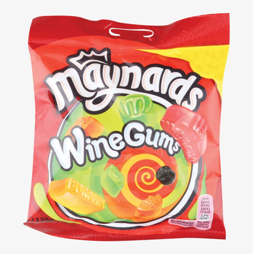 Maynards Wine Gums 130g - Maynards Bassetts Wine Gums Sweets Bag, transparent png download