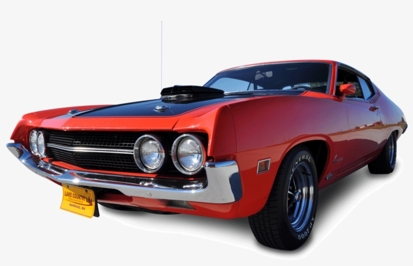 429 Torino Cobra - Antique Car, transparent png download