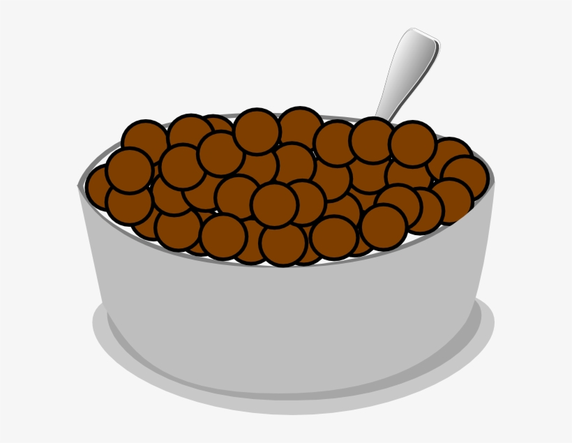 Bowl Spoon Cereal Svg Clip Arts 600 X 555 Px, transparent png download