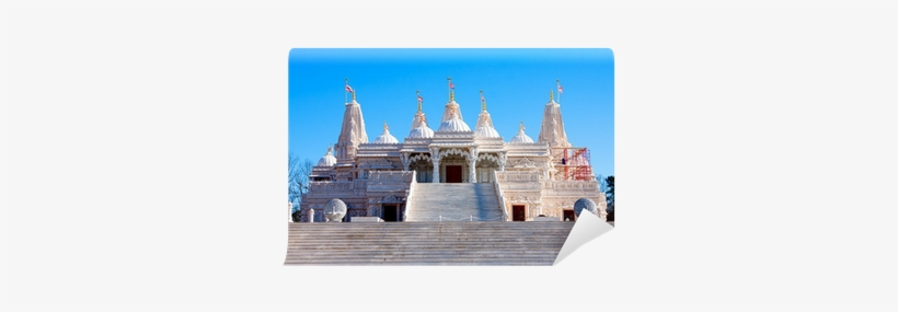 Hindu Mandir Temple Made Of Marble Wall Mural • Pixers® - Hindu Temple, transparent png download
