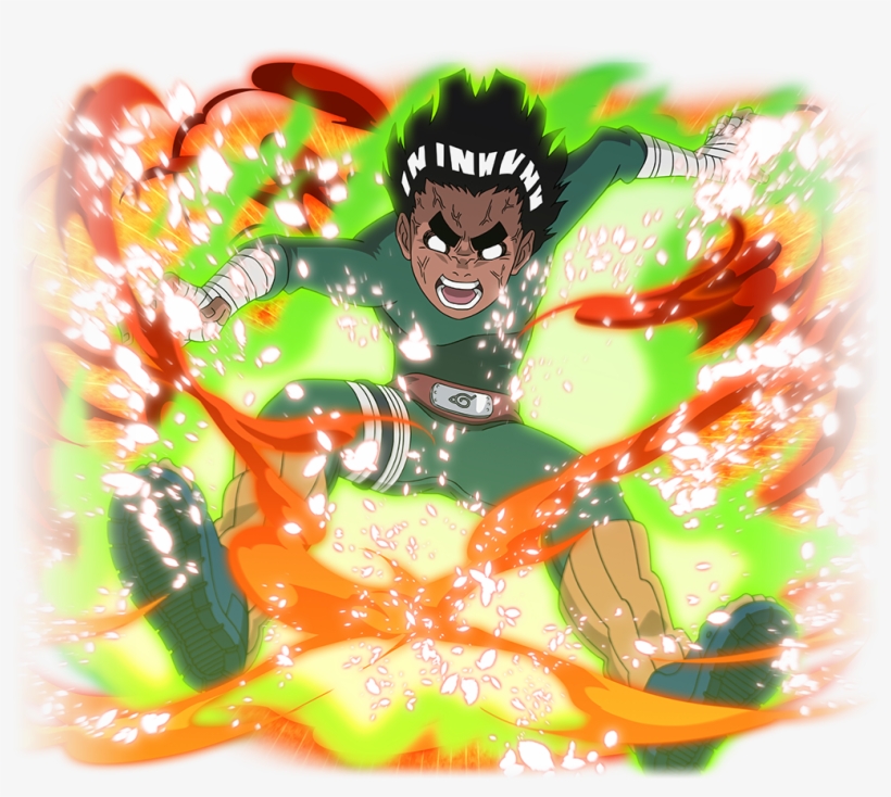 Overview Analysis Rock Lee Hardworking Genius A Splendid - Rock Lee, transparent png download