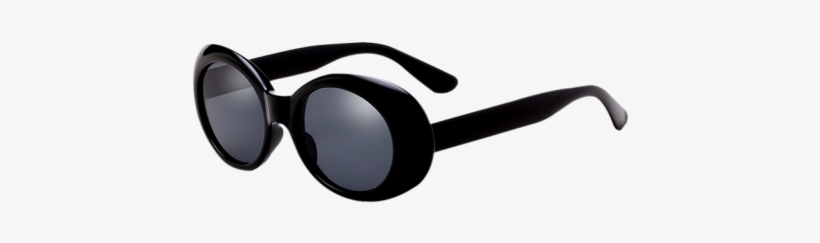 Oval Retro Anti Uv Windbreak Sunglasses - Kurt Cobain Sunglasses Original, transparent png download
