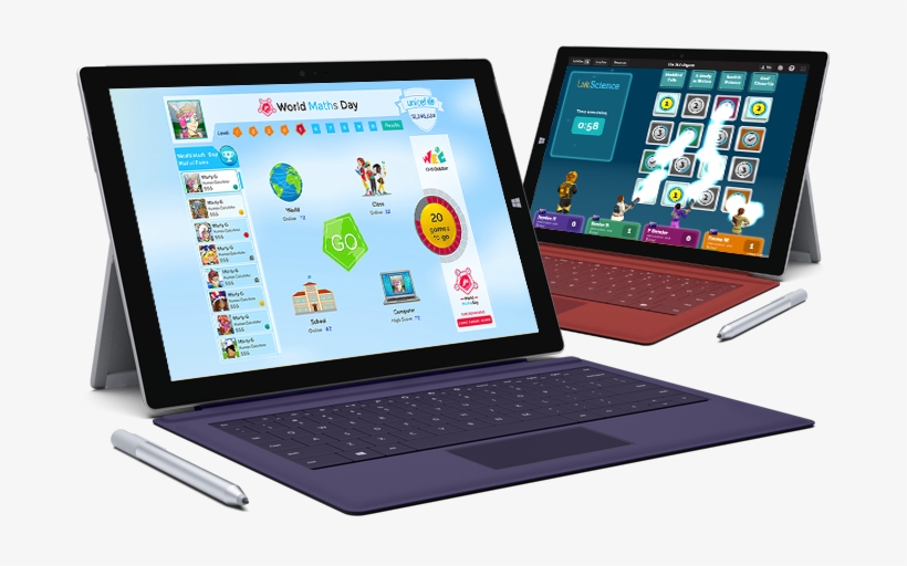 World Education Games Microsoft Surface - World Education Games, transparent png download