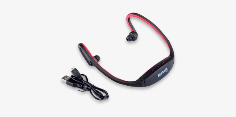 S9 Sport Wireless Bluetooth 3.0 Earphone - Blue, transparent png download