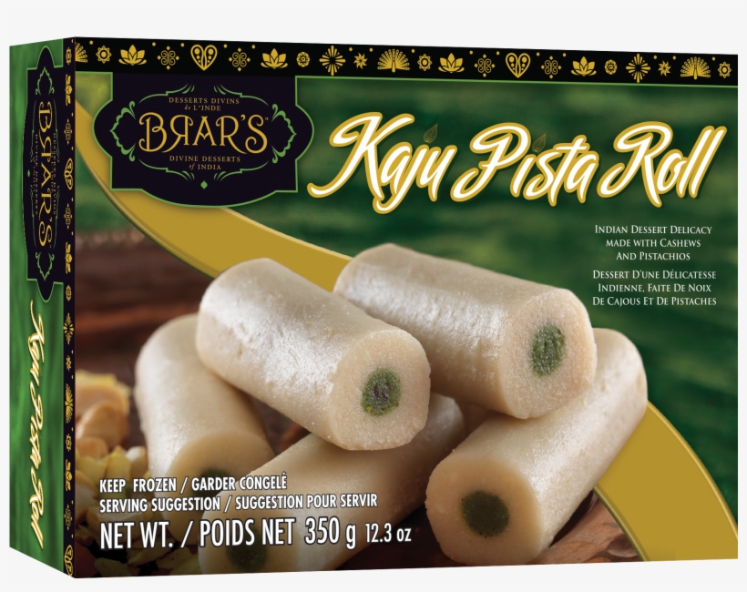 Kaju Pista Roll - Brars Kaju Katli, transparent png download