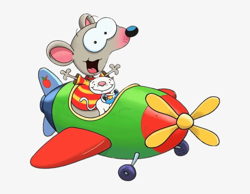Download - Toopy And Binoo Plane, transparent png download