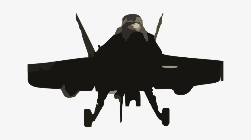 Jet Clipart Navy Jet - F A 18 A Silhouette, transparent png download