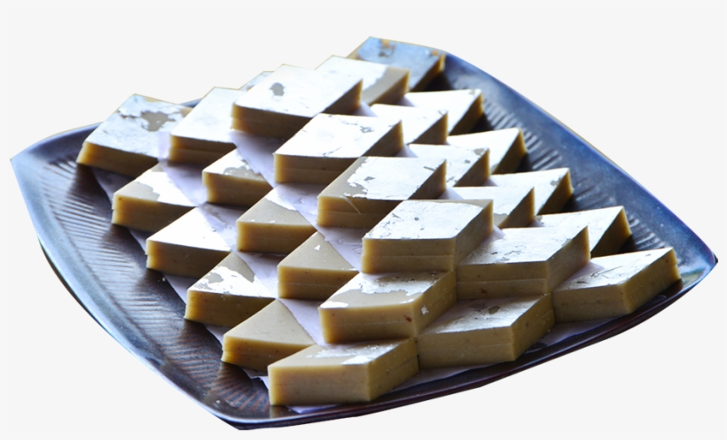 Kaju Katli - Triangle, transparent png download