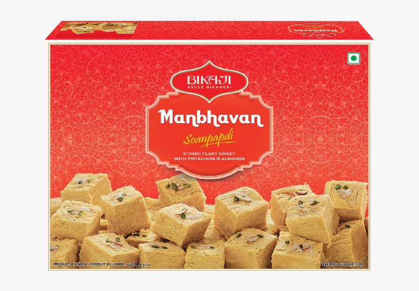 Manbhawan - Bikaji Soan Papdi Price, transparent png download