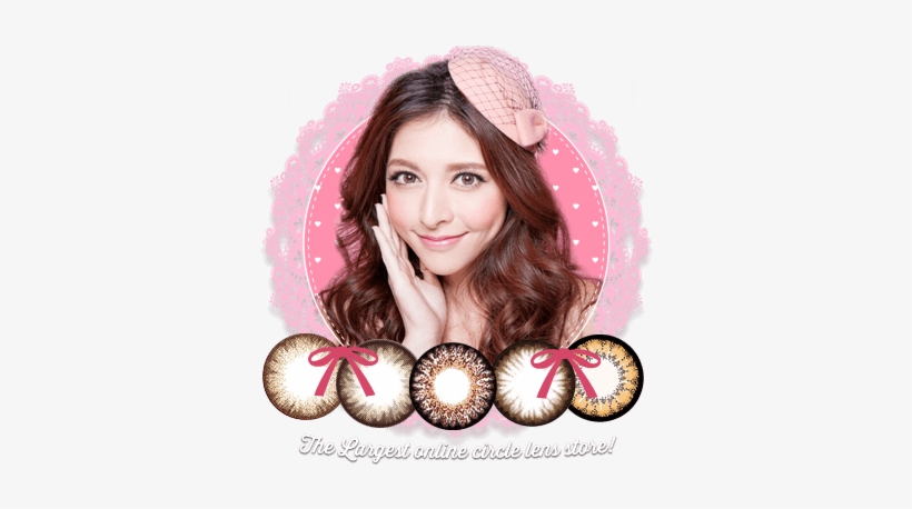 Largest Online Circle Lens Store - Geo Princess Mimi Chocolate Wmm-304 Color Contact Lenses, transparent png download