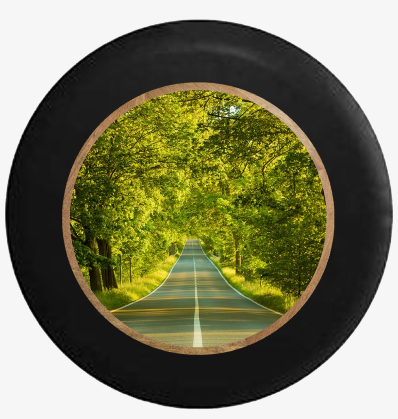 On The Road Again Travel Roads Scenic Drive Life's - Tirecoverpro Full Color On The Road Again Travel Roads, transparent png download