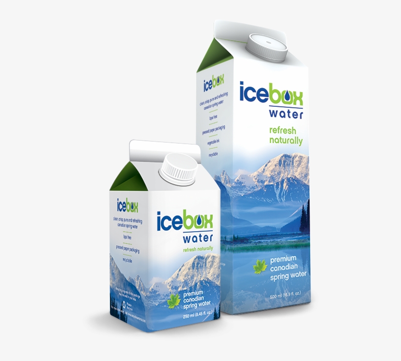 Scared Of Tap Water & The Effects Of Bpa Refresh Naturally - Spring Water In Carton, transparent png download