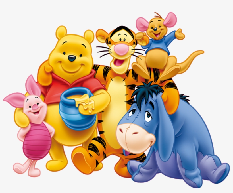 Winnie The Pooh Team, transparent png download