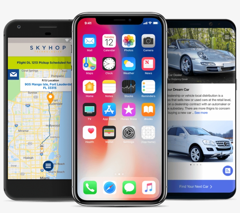 Start Here - Tech21 Impact Shield For Iphone X - Anti Glare, transparent png download