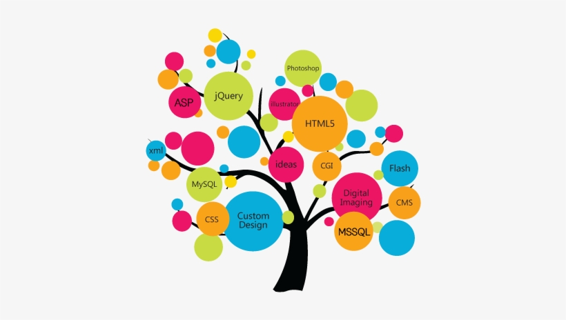 Web Development - Web Design Tree, transparent png download