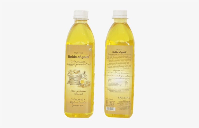 Organic Cold Pressed Natural Groundnut Oil - Natural Peanut Oil 2 Liter 67 6, transparent png download