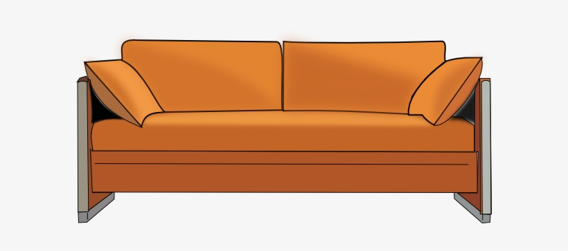 Clipart Freeuse Sofa Clip Art At Clker Com Vector - Sofa Clipart, transparent png download