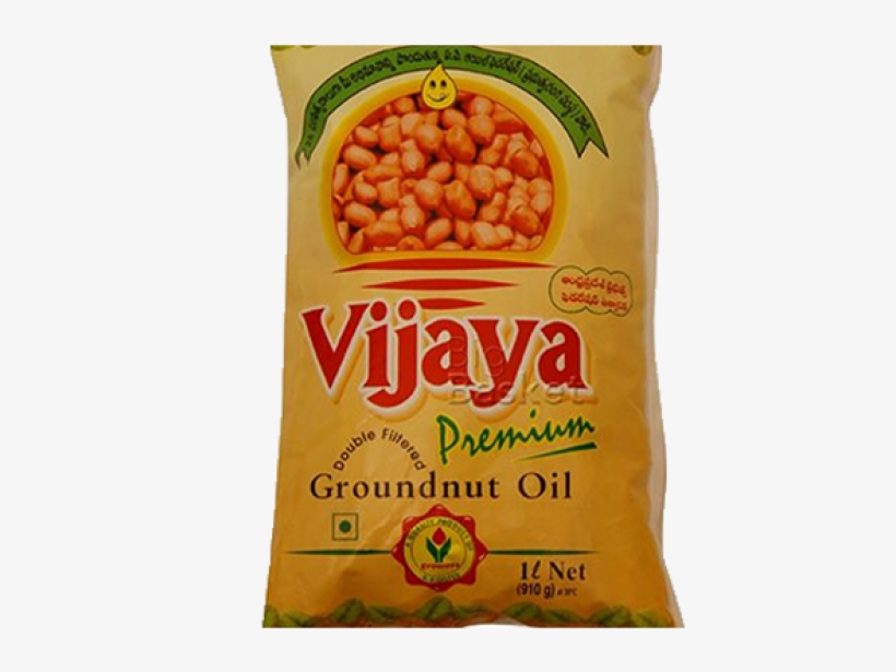 Vijaya Refined Groundnut Oil, transparent png download