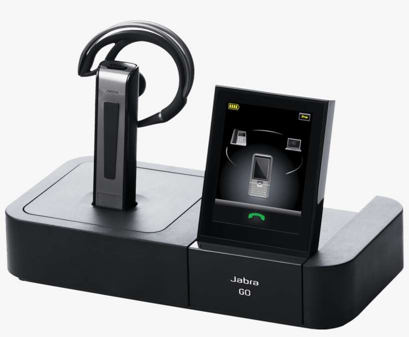 Jabra Go - Jabra Go 6470 - Headset - In-ear, transparent png download